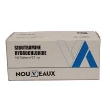 Sibutramine, 100 tabs, 20 mg, Nouveaux